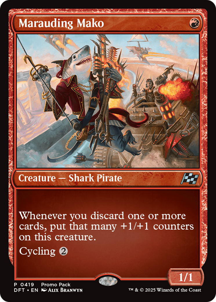 Marauding Mako [Aetherdrift Promos] | Exor Games Bridgewater