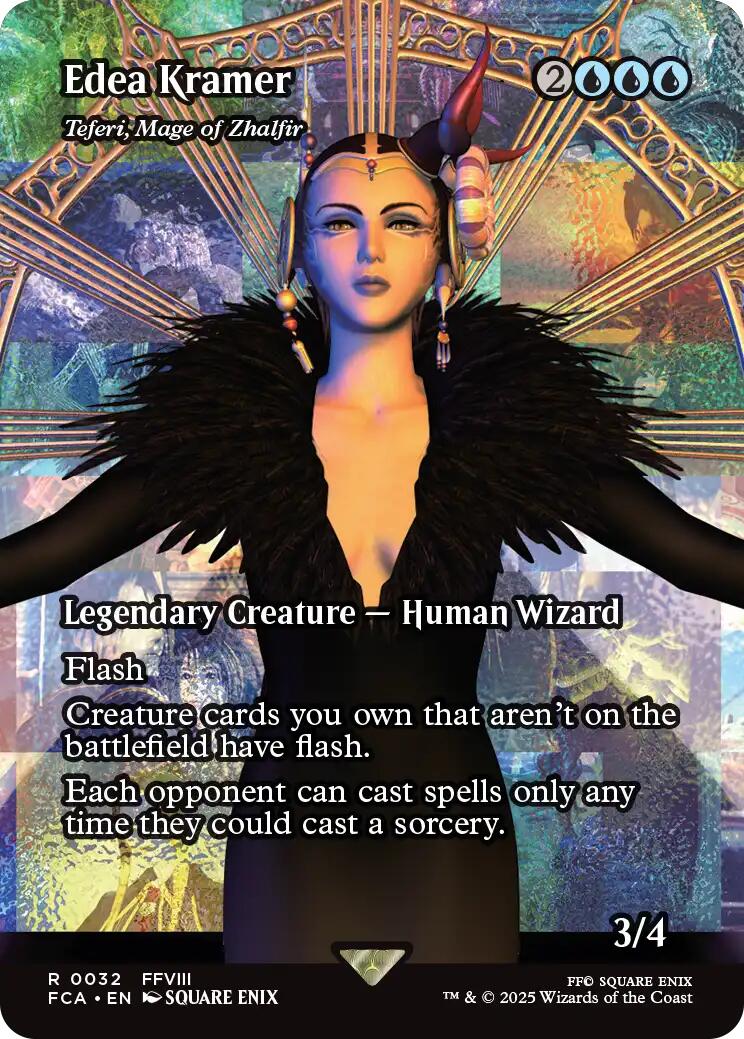 Edea Kramer - Teferi, Mage of Zhalfir (Showcase) [FINAL FANTASY : Through the Ages] | Exor Games Bridgewater