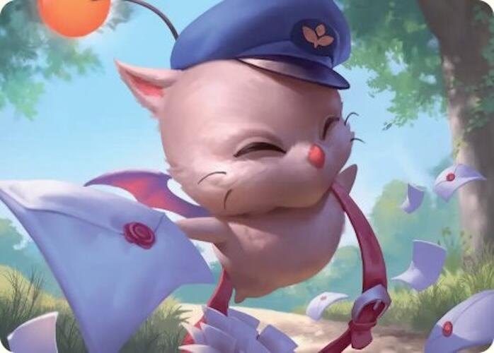 Delivery Moogle Art Card [FINAL FANTASY Art Series] | Exor Games Bridgewater