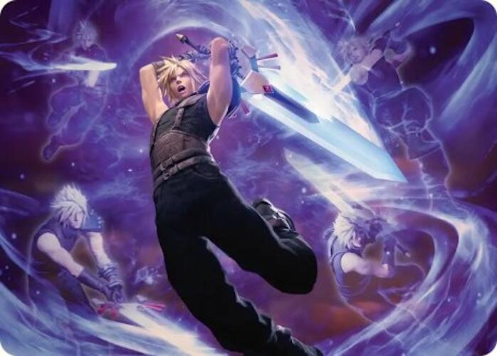 Cloud's Limit Break Art Card [FINAL FANTASY Art Series] | Exor Games Bridgewater