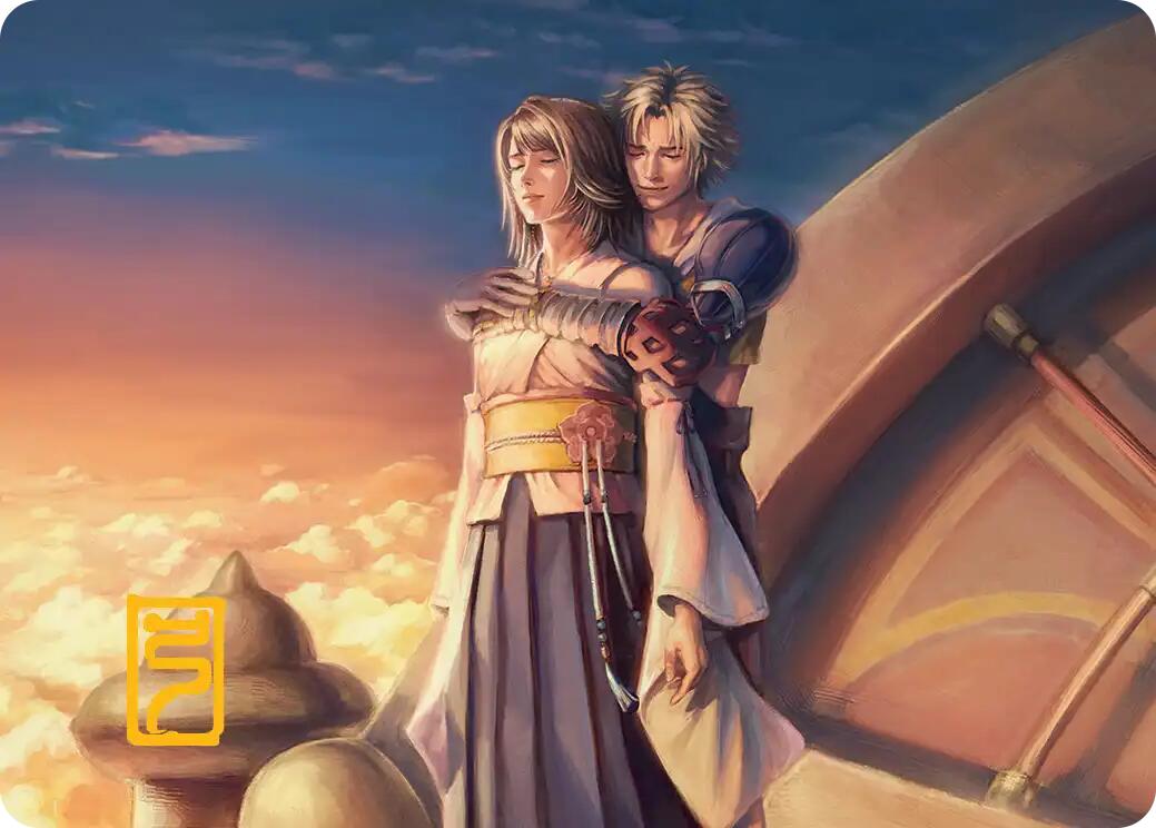 Farewell Art Card (Gold-Stamped Signature) [FINAL FANTASY Art Series] | Exor Games Bridgewater