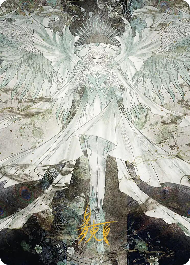 Hydaelyn, the Mothercrystal Art Card (Gold-Stamped Signature) [FINAL FANTASY Art Series] | Exor Games Bridgewater