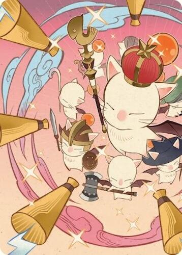 Summon: Good King Mog XII Art Card [FINAL FANTASY Art Series] | Exor Games Bridgewater