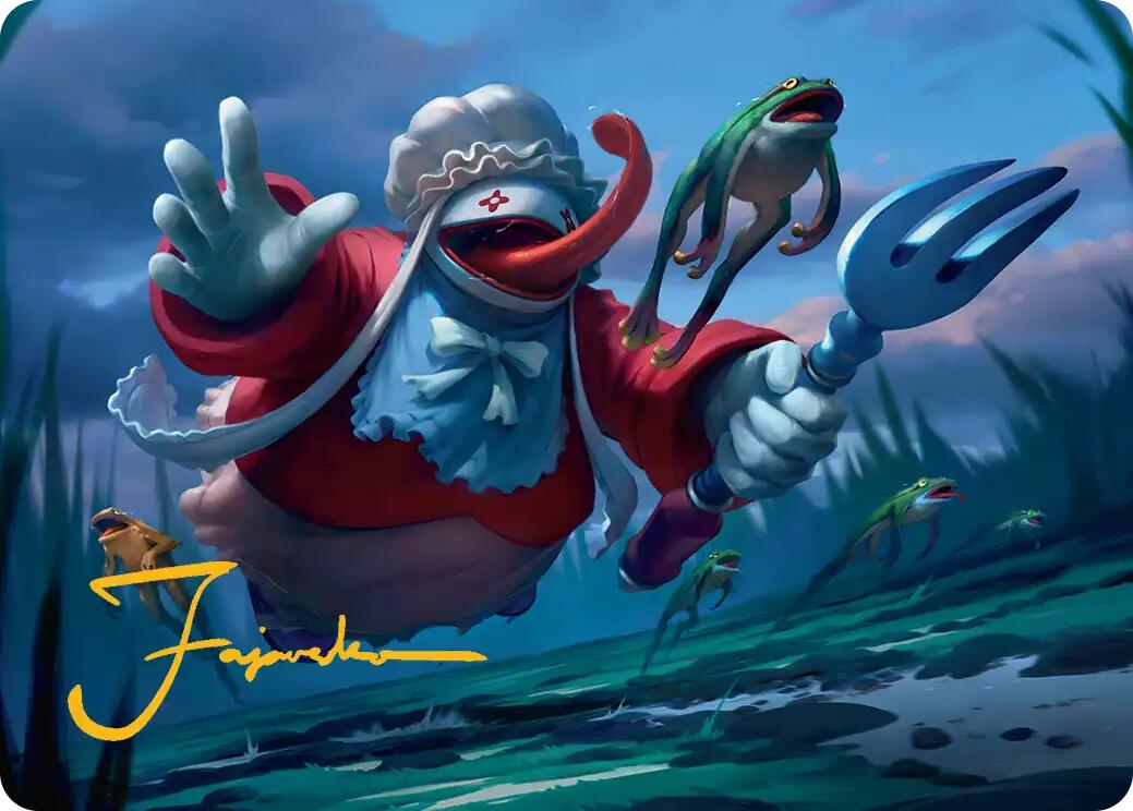 Quina, Qu Gourmet Art Card (Gold-Stamped Signature) [FINAL FANTASY Art Series] | Exor Games Bridgewater