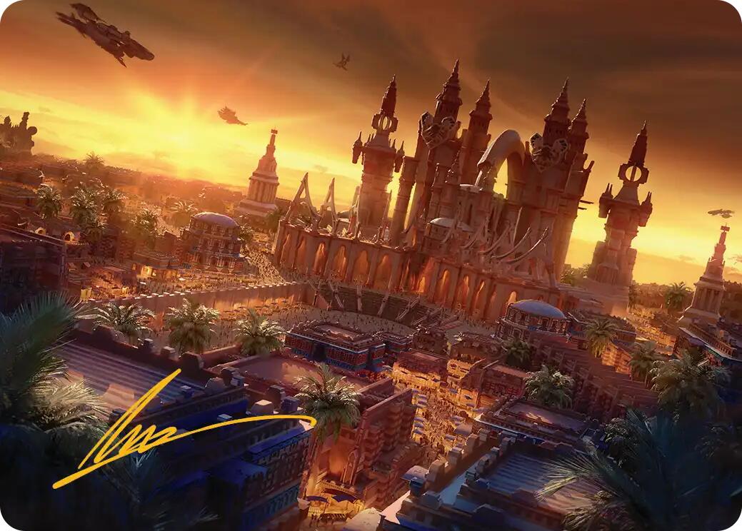 Rabanastre, Royal City Art Card (Gold-Stamped Signature) [FINAL FANTASY Art Series] | Exor Games Bridgewater