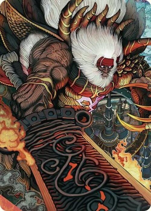 Braska's Final Aeon Art Card [FINAL FANTASY Art Series] | Exor Games Bridgewater