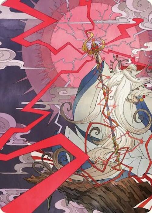 Summon: Esper Ramuh Art Card [FINAL FANTASY Art Series] | Exor Games Bridgewater
