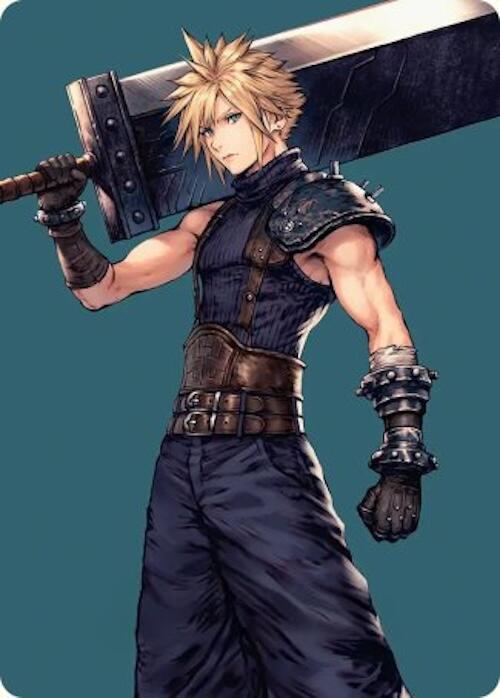 Cloud, Ex-SOLDIER Art Card [FINAL FANTASY Art Series] | Exor Games Bridgewater