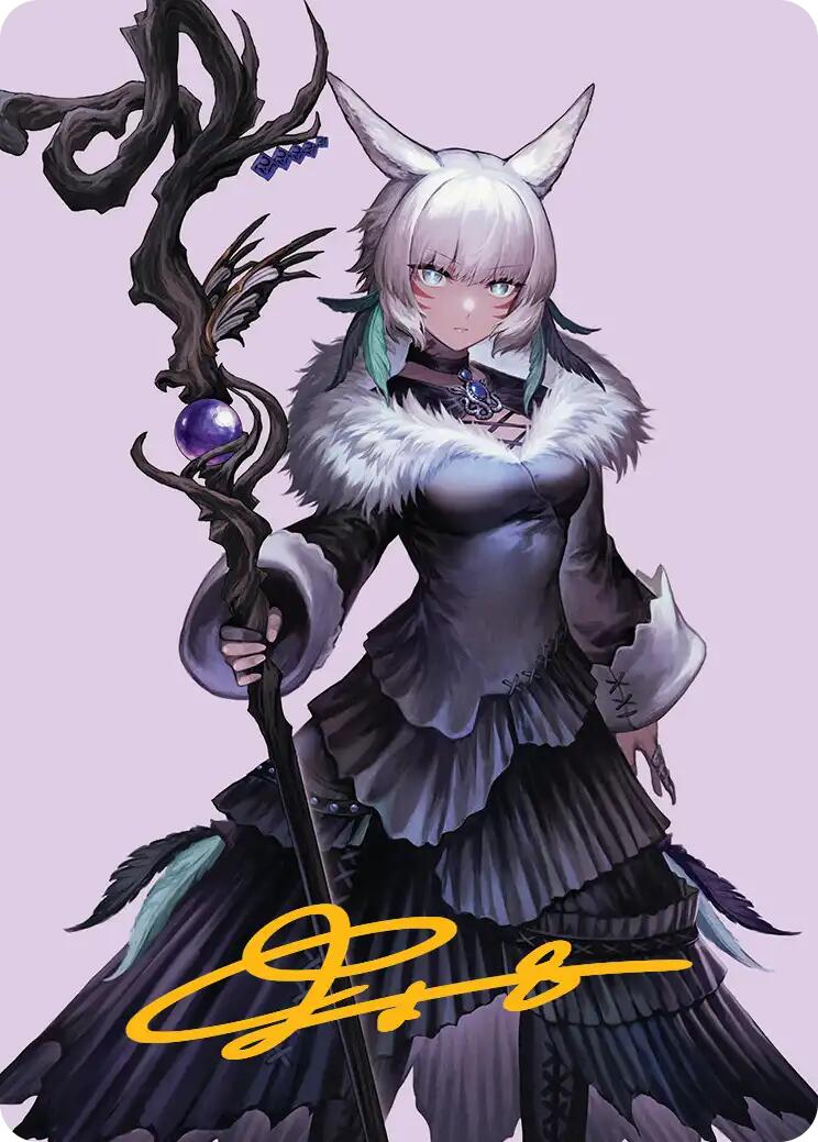 Y'shtola, Night's Blessed Art Card (53) (Gold-Stamped Signature) [FINAL FANTASY Art Series] | Exor Games Bridgewater