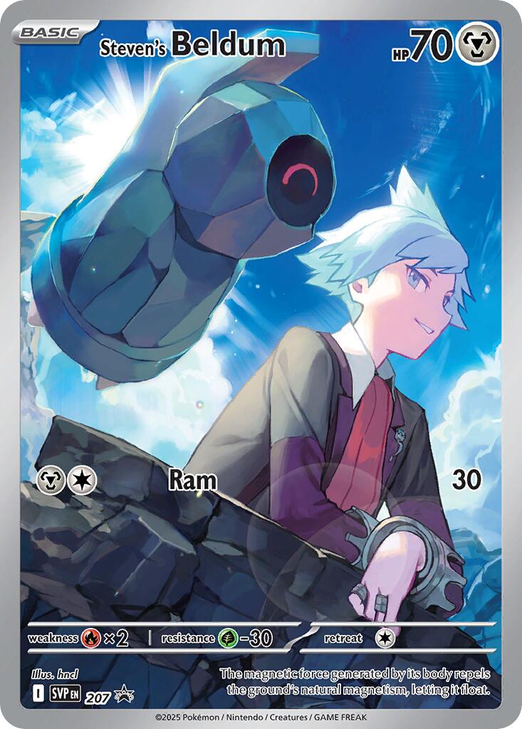 Steven's Beldum (207) [Scarlet & Violet: Black Star Promos] | Exor Games Bridgewater