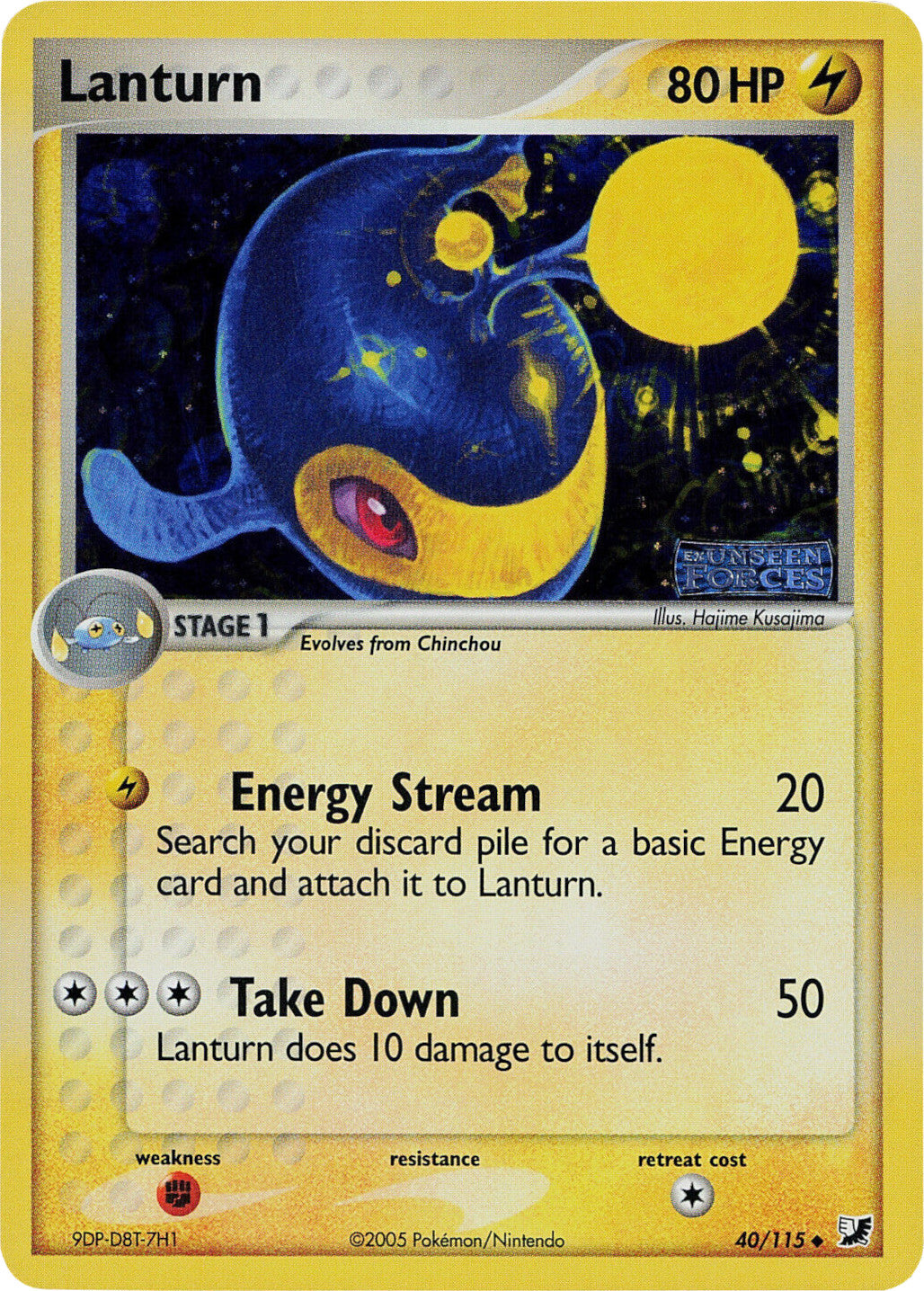 Lanturn (40/115) (Stamped) [EX: Unseen Forces] | Exor Games Bridgewater