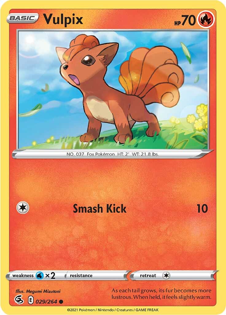 Vulpix (029/264) [Sword & Shield: Fusion Strike] | Exor Games Bridgewater