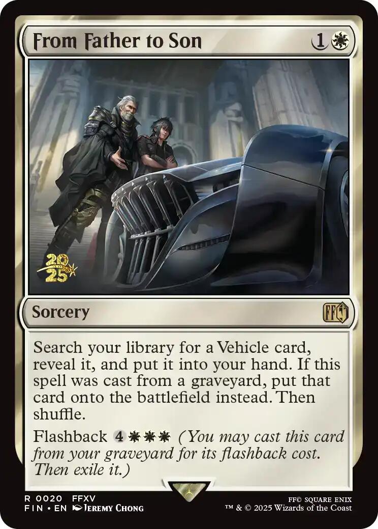 From Father to Son [FINAL FANTASY Prerelease Promo] | Exor Games Bridgewater