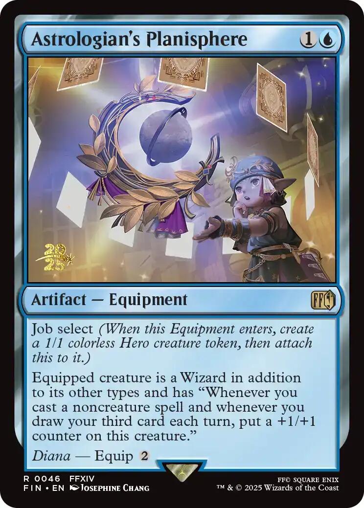 Astrologian's Planisphere [FINAL FANTASY Prerelease Promo] | Exor Games Bridgewater
