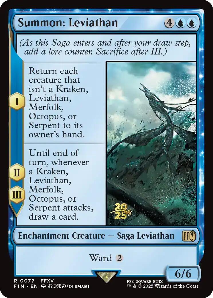 Summon: Leviathan [FINAL FANTASY Prerelease Promo] | Exor Games Bridgewater