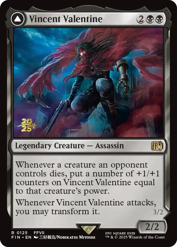Vincent Valentine // Galian Beast [FINAL FANTASY Prerelease Promo] | Exor Games Bridgewater