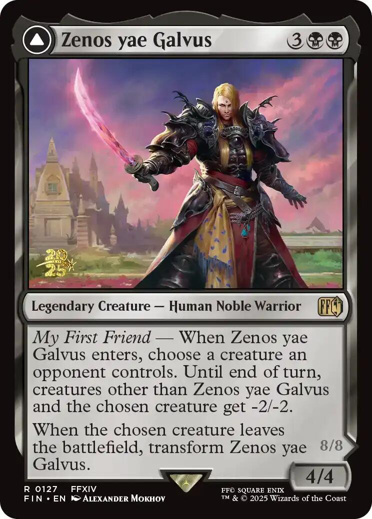 Zenos yae Galvus // Shinryu, Transcendent Rival [FINAL FANTASY Prerelease Promo] | Exor Games Bridgewater
