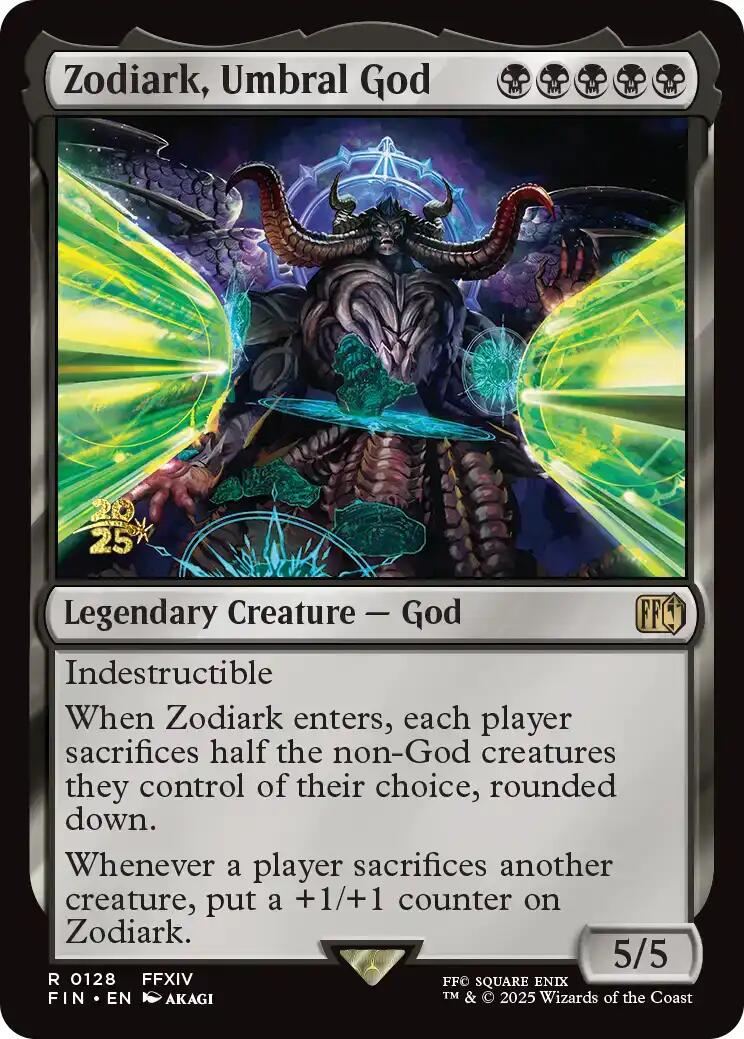 Zodiark, Umbral God [FINAL FANTASY Prerelease Promo] | Exor Games Bridgewater