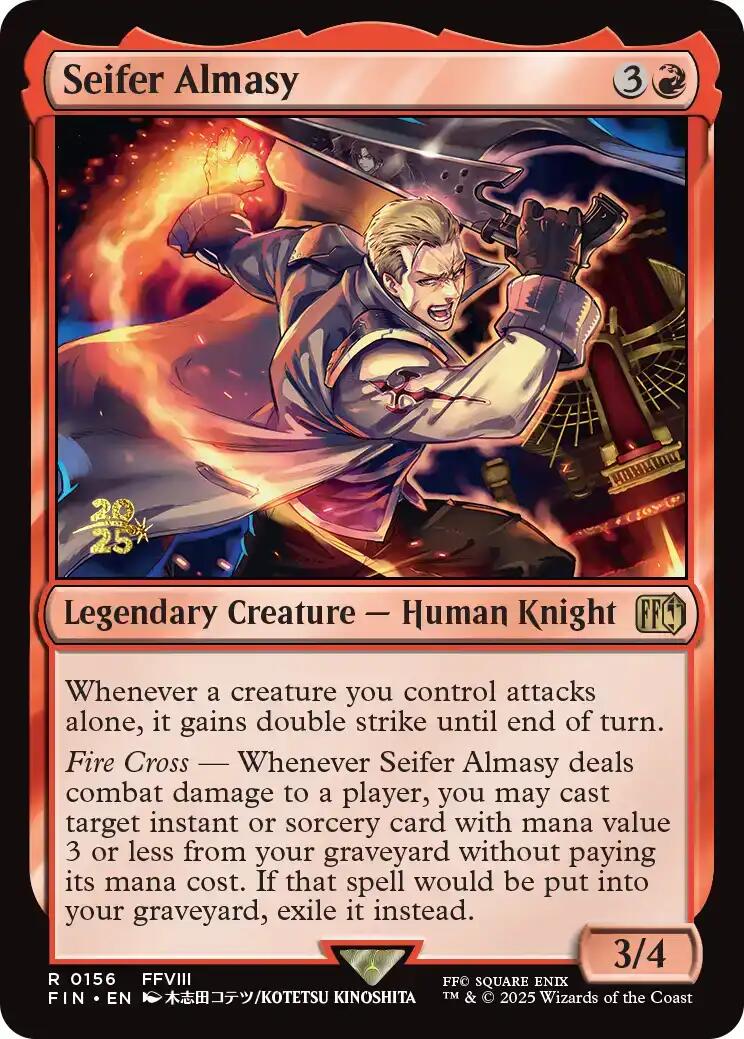 Seifer Almasy [FINAL FANTASY Prerelease Promo] | Exor Games Bridgewater