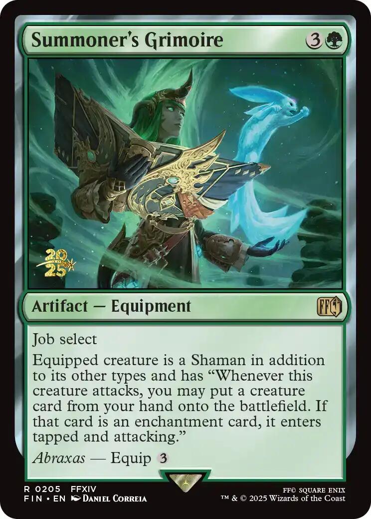 Summoner's Grimoire [FINAL FANTASY Prerelease Promo] | Exor Games Bridgewater