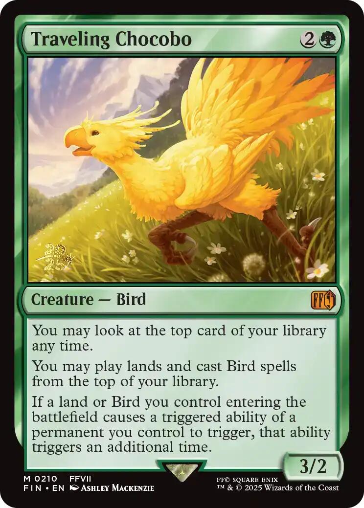 Traveling Chocobo [FINAL FANTASY Prerelease Promo] | Exor Games Bridgewater