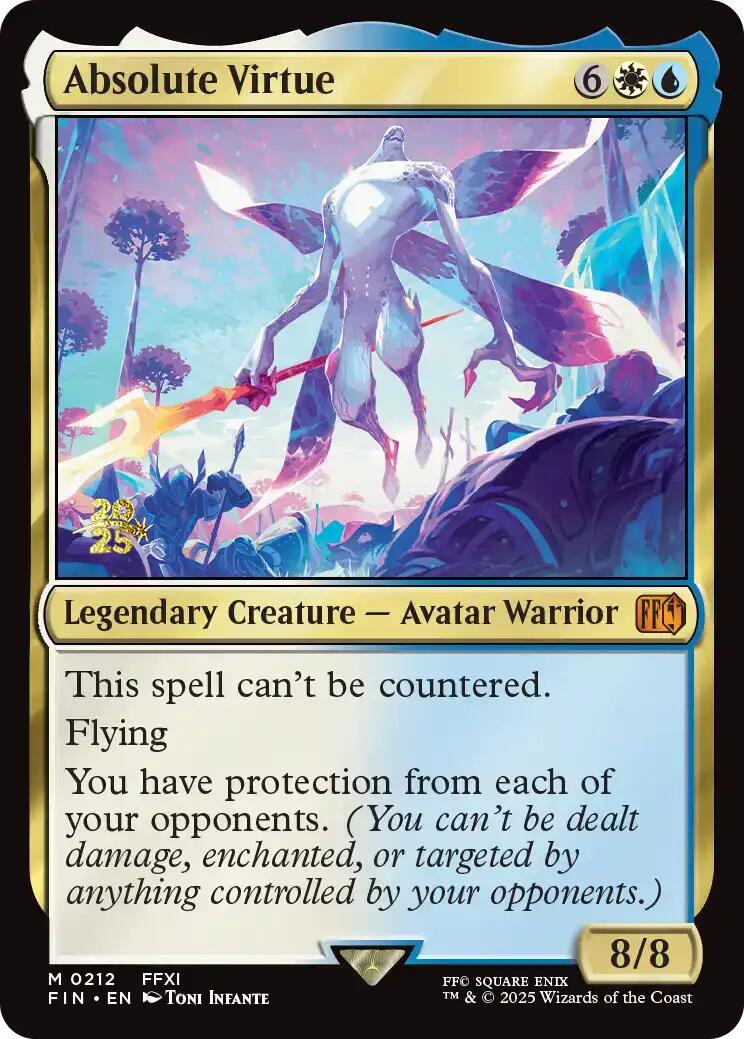 Absolute Virtue [FINAL FANTASY Prerelease Promo] | Exor Games Bridgewater