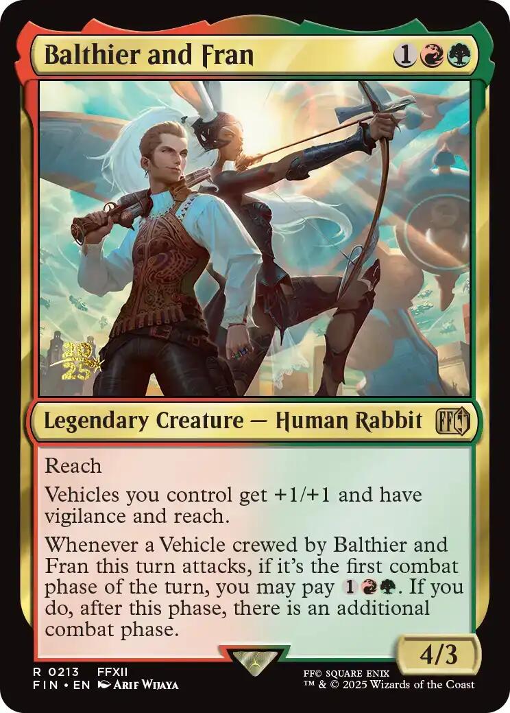 Balthier and Fran [FINAL FANTASY Prerelease Promo] | Exor Games Bridgewater