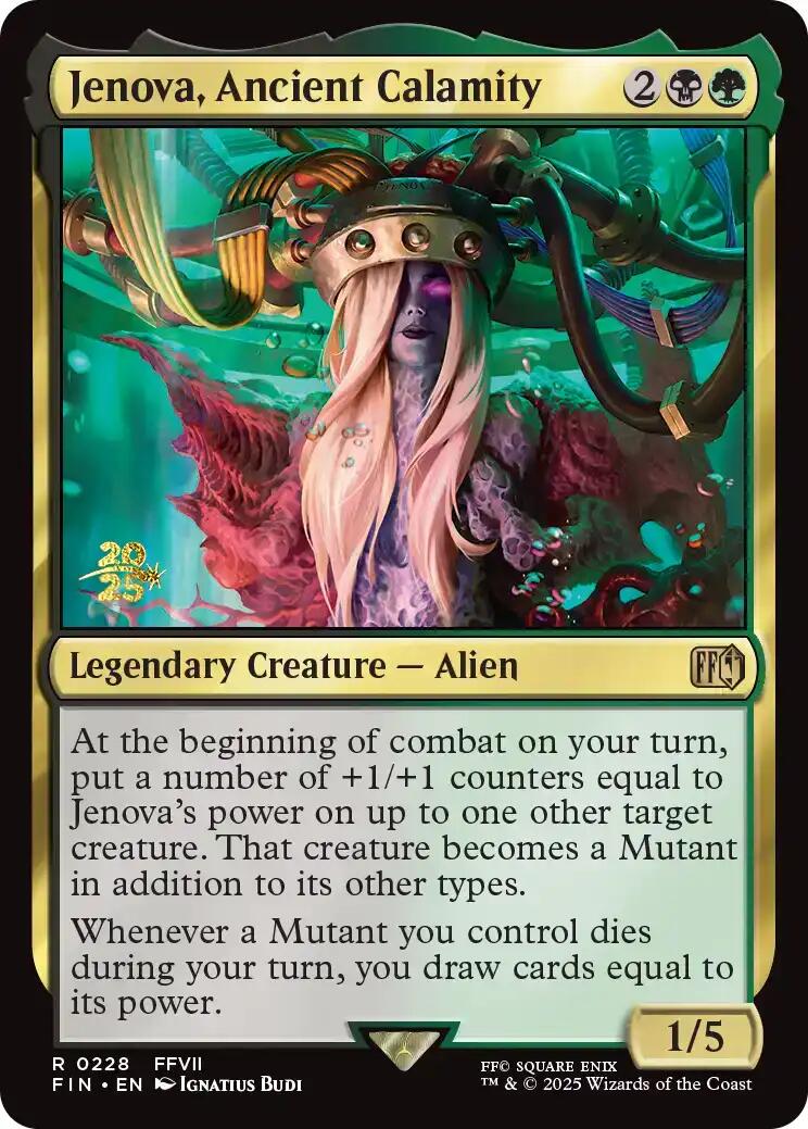 Jenova, Ancient Calamity [FINAL FANTASY Prerelease Promo] | Exor Games Bridgewater