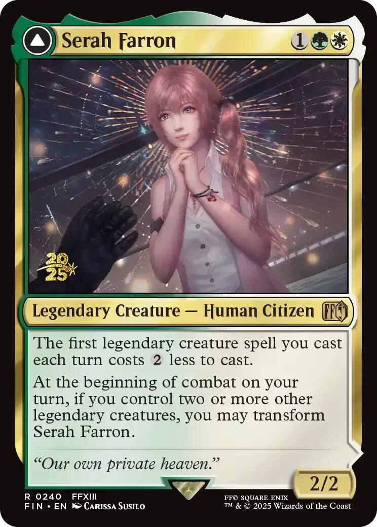 Serah Farron [FINAL FANTASY Prerelease Promo] | Exor Games Bridgewater