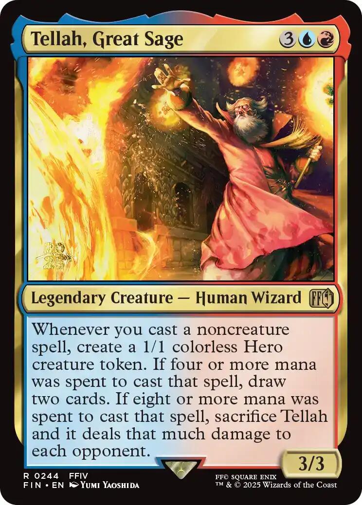 Tellah, Great Sage [FINAL FANTASY Prerelease Promo] | Exor Games Bridgewater