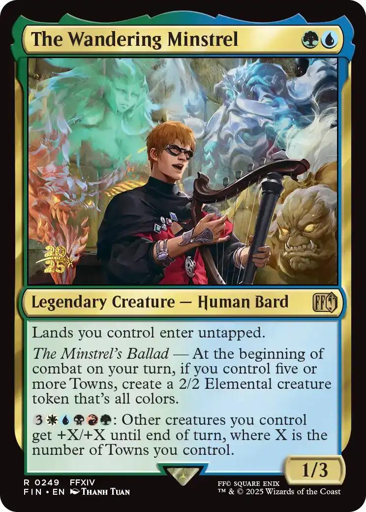 The Wandering Minstrel [FINAL FANTASY Prerelease Promo] | Exor Games Bridgewater