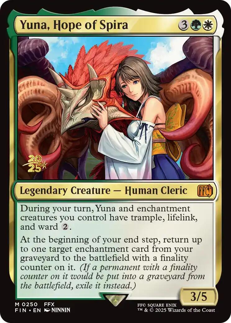 Yuna, Hope of Spira [FINAL FANTASY Prerelease Promo] | Exor Games Bridgewater
