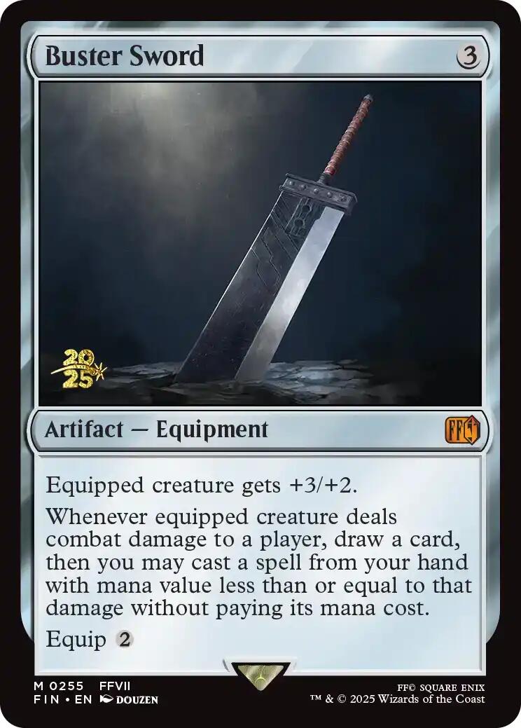 Buster Sword [FINAL FANTASY Prerelease Promo] | Exor Games Bridgewater