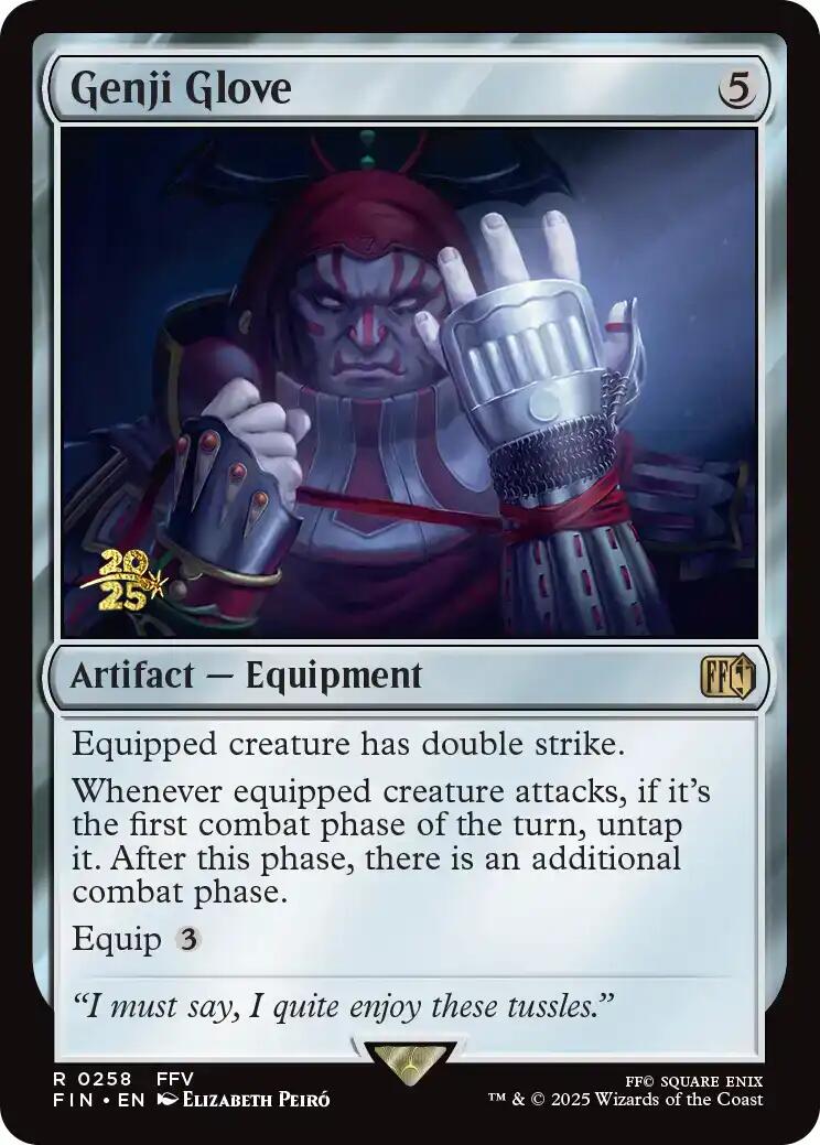 Genji Glove [FINAL FANTASY Prerelease Promo] | Exor Games Bridgewater