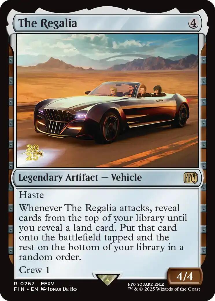 The Regalia [FINAL FANTASY Prerelease Promo] | Exor Games Bridgewater