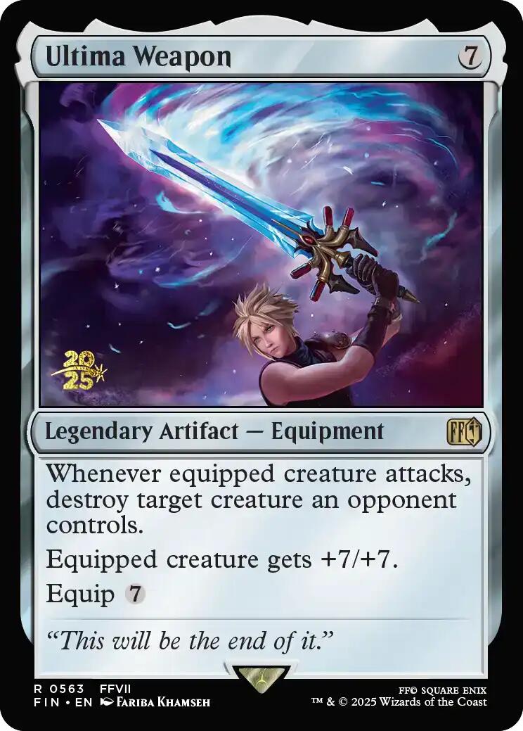Ultima Weapon [FINAL FANTASY Prerelease Promo] | Exor Games Bridgewater