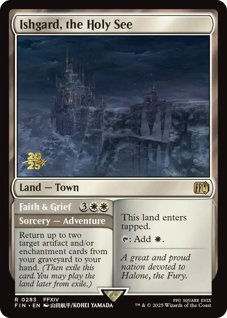 Ishgard, the Holy See [FINAL FANTASY Prerelease Promo] | Exor Games Bridgewater