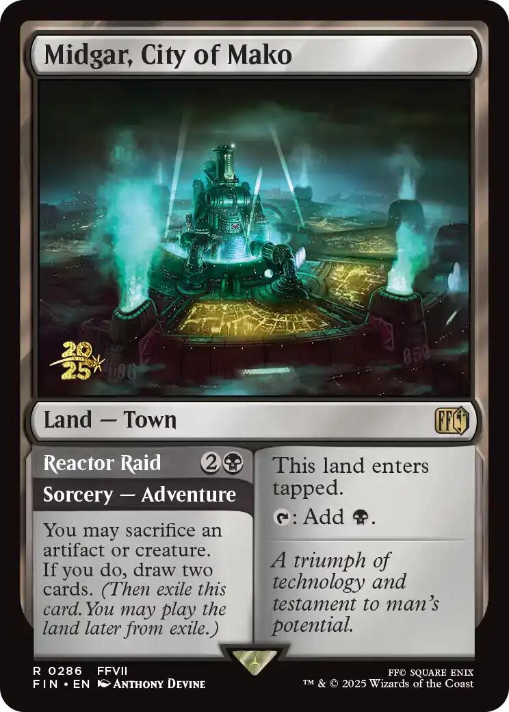 Midgar, City of Mako [FINAL FANTASY Prerelease Promo] | Exor Games Bridgewater