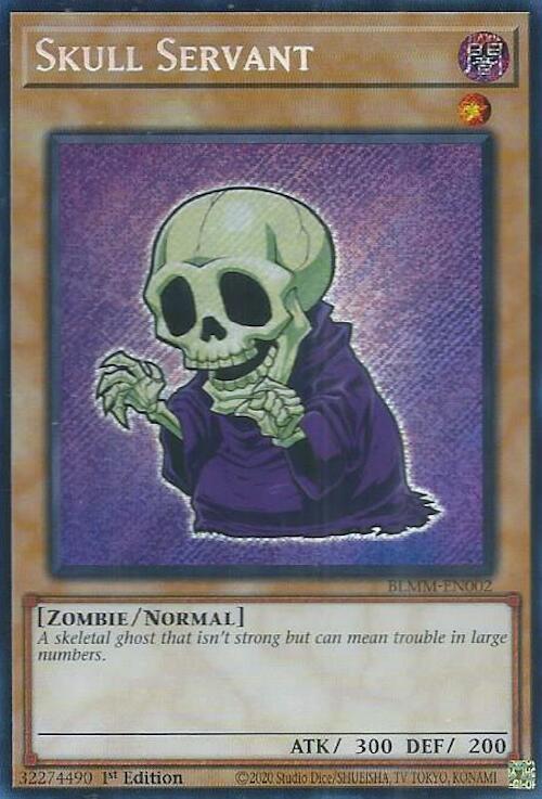 Skull Servant [BLMM-EN002] Secret Rare | Exor Games Bridgewater