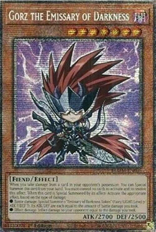 Gorz the Emissary of Darkness (Starlight Rare) [BLMM-EN005] Starlight Rare | Exor Games Bridgewater