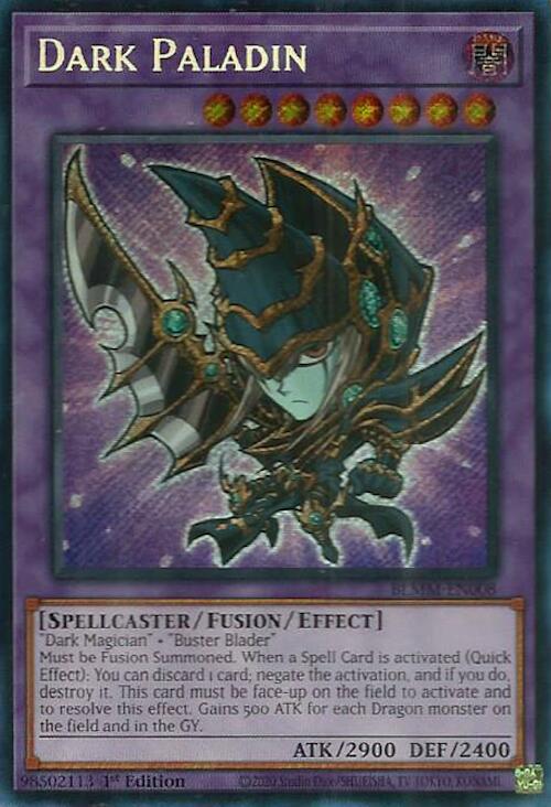 Dark Paladin [BLMM-EN008] Secret Rare | Exor Games Bridgewater