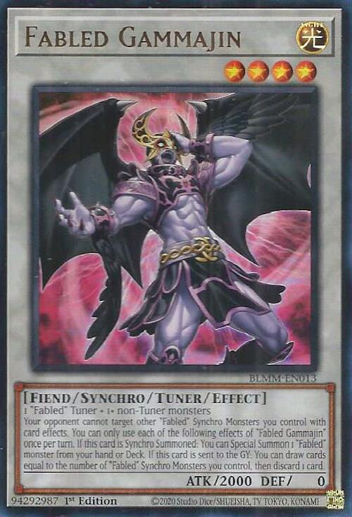 Fabled Gammajin [BLMM-EN013] Ultra Rare | Exor Games Bridgewater