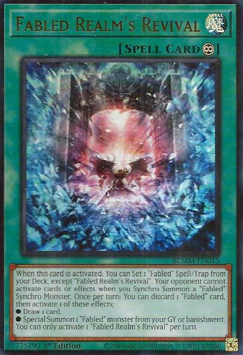 Fabled Realm's Revival [BLMM-EN015] Ultra Rare | Exor Games Bridgewater