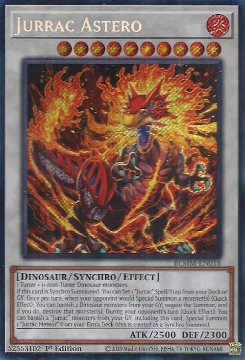 Jurrac Astero [BLMM-EN018] Secret Rare | Exor Games Bridgewater