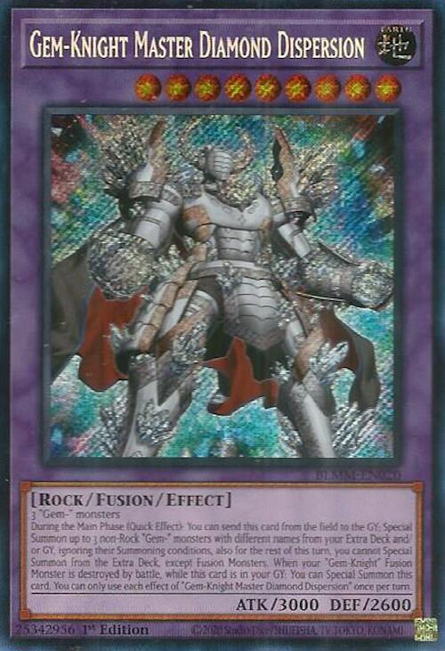 Gem-Knight Master Diamond Dispersion [BLMM-EN020] Secret Rare | Exor Games Bridgewater