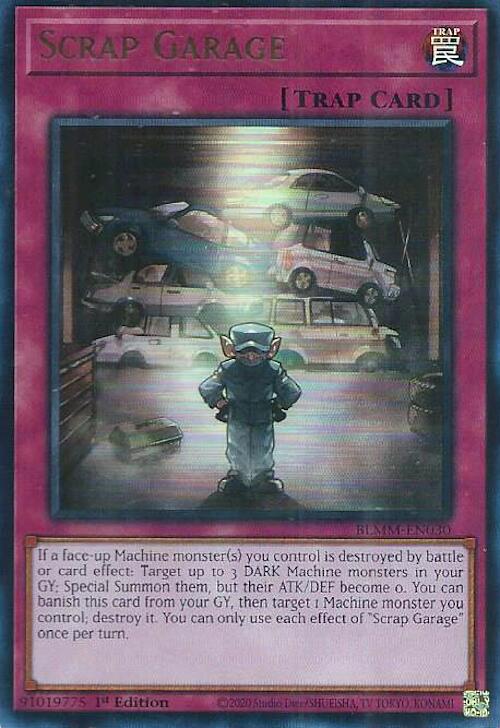Scrap Garage [BLMM-EN030] Ultra Rare | Exor Games Bridgewater