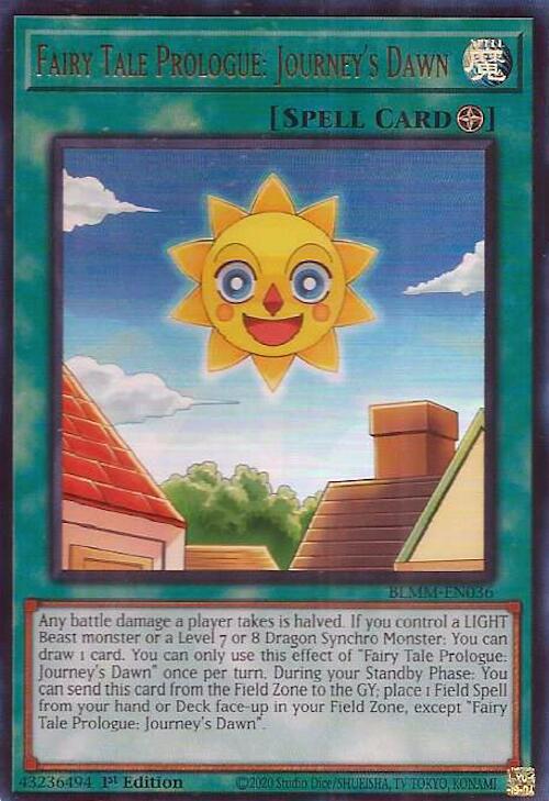 Fairy Tale Prologue: Journey's Dawn [BLMM-EN036] Ultra Rare | Exor Games Bridgewater