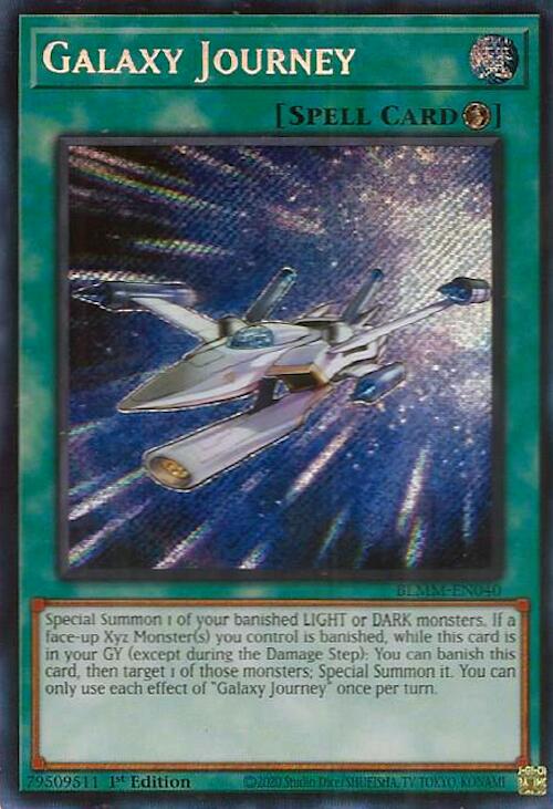 Galaxy Journey [BLMM-EN040] Secret Rare | Exor Games Bridgewater