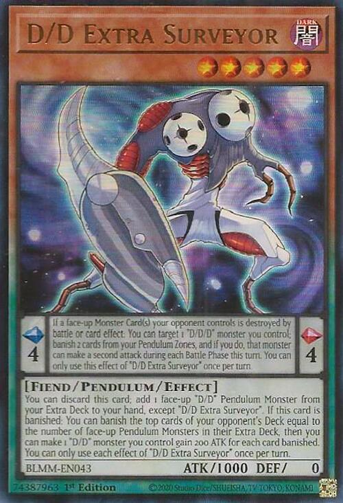 D/D Extra Surveyor [BLMM-EN043] Ultra Rare | Exor Games Bridgewater