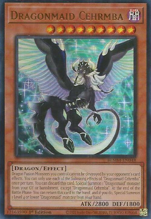 Dragonmaid Cehrmba [BLMM-EN048] Ultra Rare | Exor Games Bridgewater